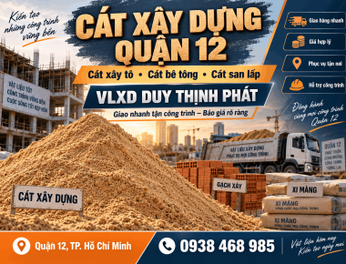 Cát Xây Dựng Quận 12